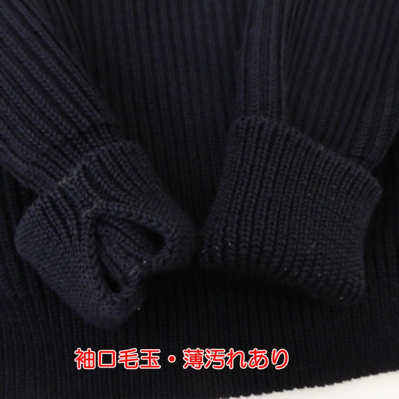 【中古】ANDERSEN-ANDERSEN | アンデルセンアンデルセン C/N 5G NC ニット ニット ネイビー サイズ:XS