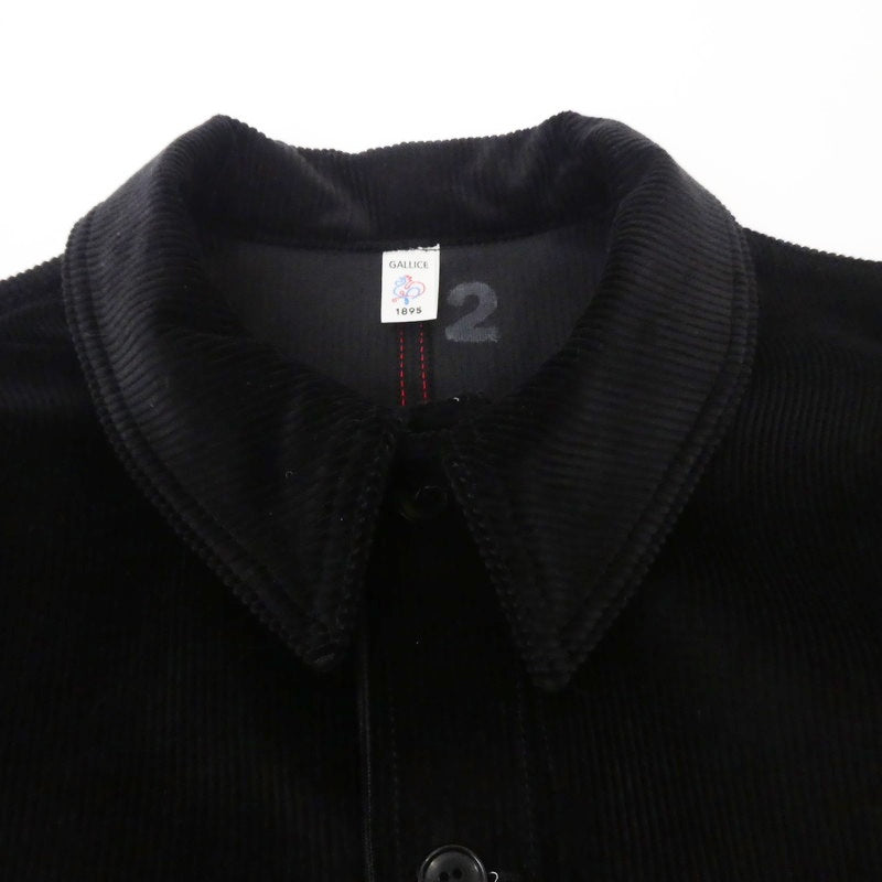 【中古】 LA VESTE RAIE カバーオール ブラック サイズ:2