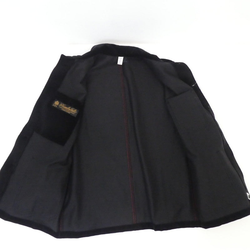 【中古】 LA VESTE RAIE カバーオール ブラック サイズ:2