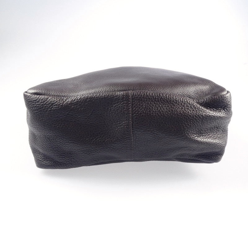 【中古】YOUNG&OLSEN | ヤングアンドオルセン EMBOSSED LEATHER TOTE M トートバッグ ブラウン