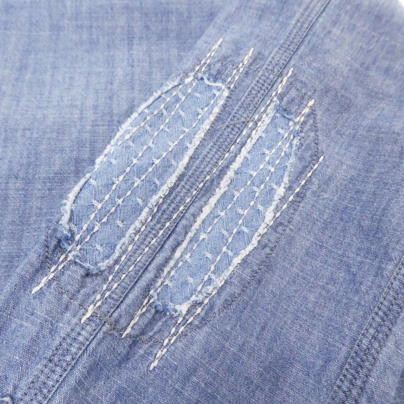 【中古】DENHAM | デンハム FORD BORO SHIRT ASC 長袖シャツ インディゴ サイズ:M