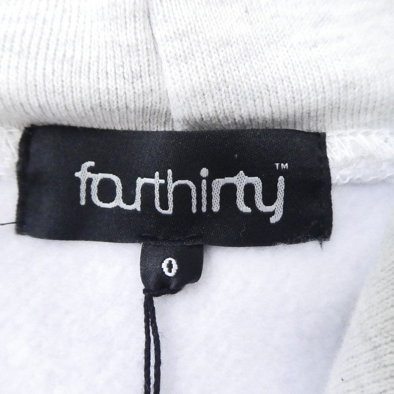 【中古】430 - FOURTHIRTY - | フォーサーティー ARCH COLLAGE P/O PARKA パーカー 22-175 グレー