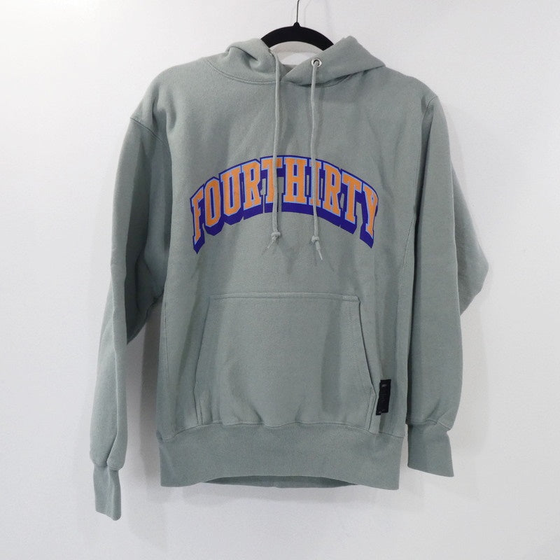 【中古】430 - FOURTHIRTY - | フォーサーティー ARCH COLLAGE P/O PARKA パーカー 22-175 グリーン
