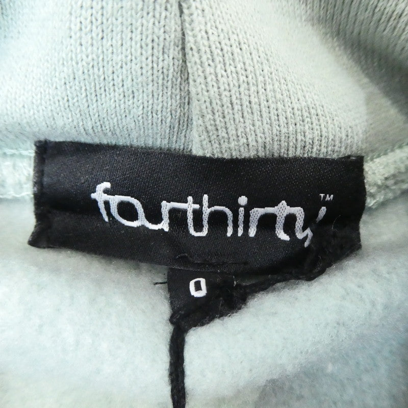 【中古】430 - FOURTHIRTY - | フォーサーティー ARCH COLLAGE P/O PARKA パーカー 22-175 グリーン