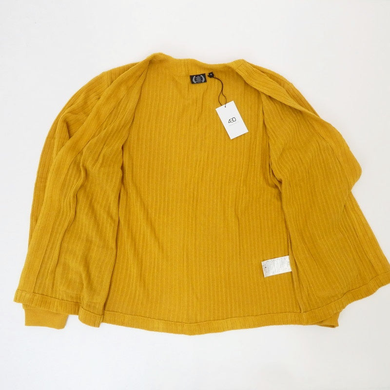 【中古】430 - FOURTHIRTY - | フォーサーティー NB CARDIGAN カーディガン 22-142 イエロー