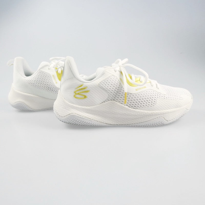 【中古】UNDER ARMOUR | アンダーアーマー CURRY HOVR SPLASH 3 スニーカー 3026275-101 25.5cm ホワイト