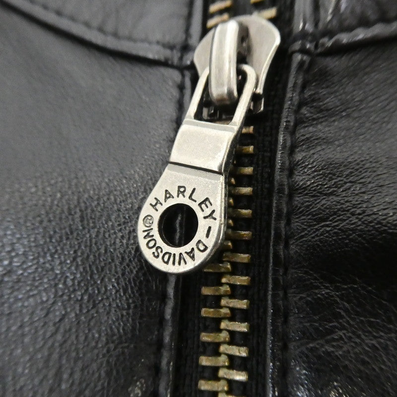 【中古】HARLEY-DAVIDSON | ハーレーダビットソン ライダースジャケット 97008-06VW ブラック