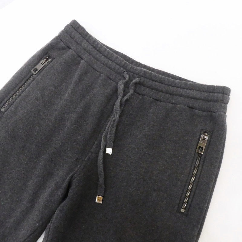 【中古】DOLCE & GABBANA | ドルチェアンドガッバーナ ロゴプレート パンツ G4HXAT/G7ZXD グレー サイズ:44
