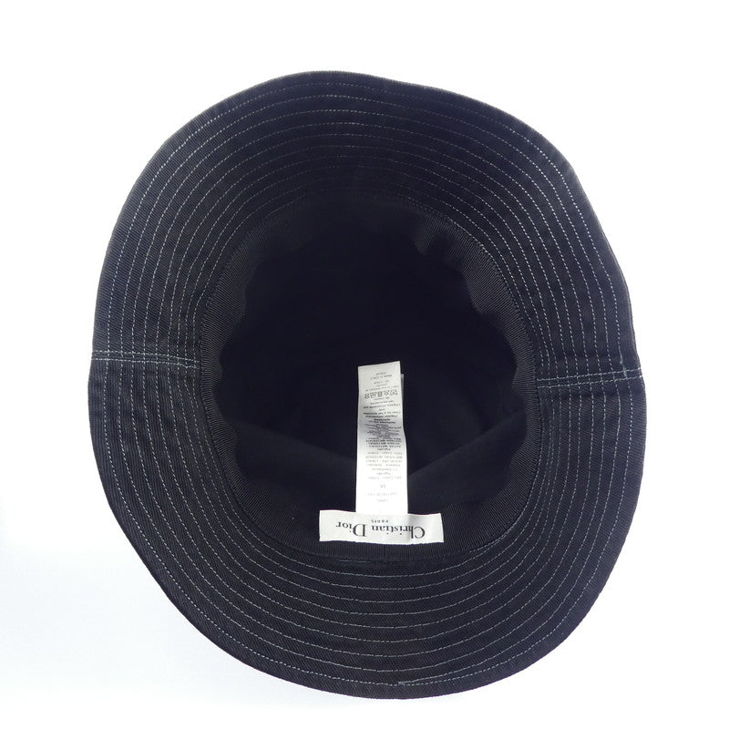 【中古】Christian Dior | クリスチャンディオール DIOR UNION ボブハット ハット 24BTI923E130 ブラック サイズ:58