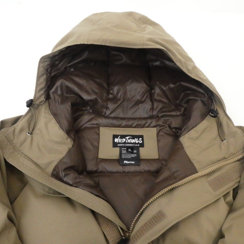 【中古】WILD THINGS | ワイルドシングス MOTION DENALI JACKET ダウンジャケット WT21109AD ベージュ サイズ:XL