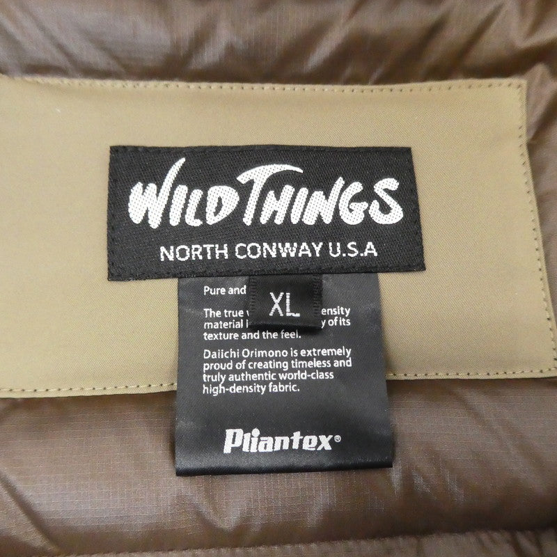 【中古】WILD THINGS | ワイルドシングス MOTION DENALI JACKET ダウンジャケット WT21109AD ベージュ サイズ:XL