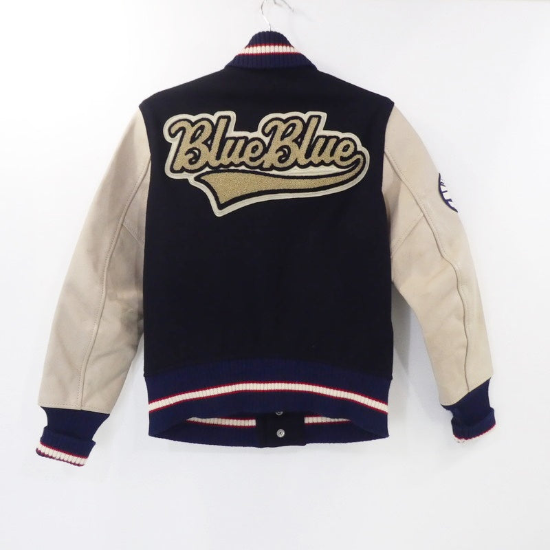 【中古】BLUE BLUE | ブルーブルー BLUE67 スタジャン ネイビー サイズ:1