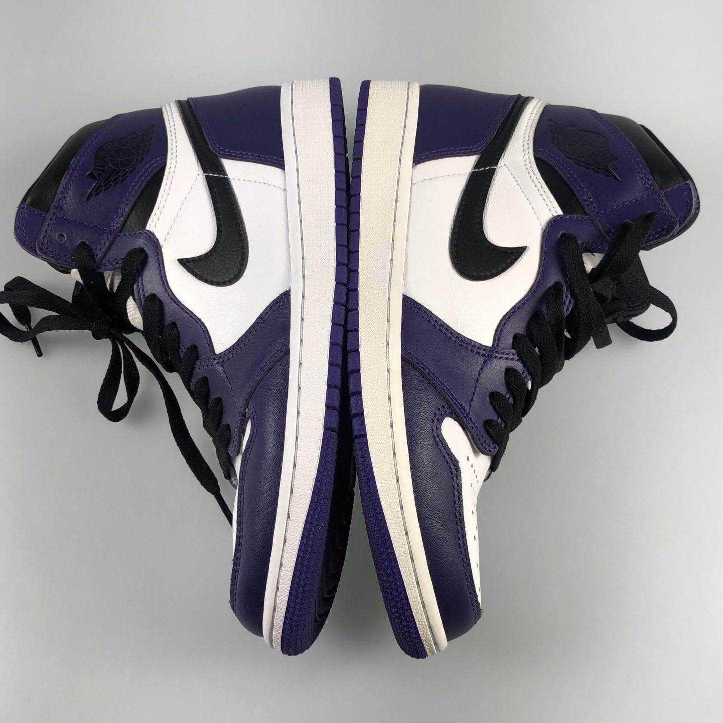 【中古】NIKE | ナイキ AIR JORDAN 1 RETRO HIGH OG スニーカー 555088-500 パープル 27cm