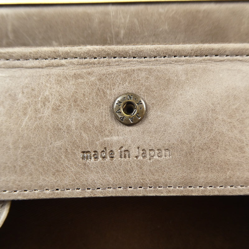 【中古】nafka | ナフカ TUULI 長財布 NFK-72001 ベージュ