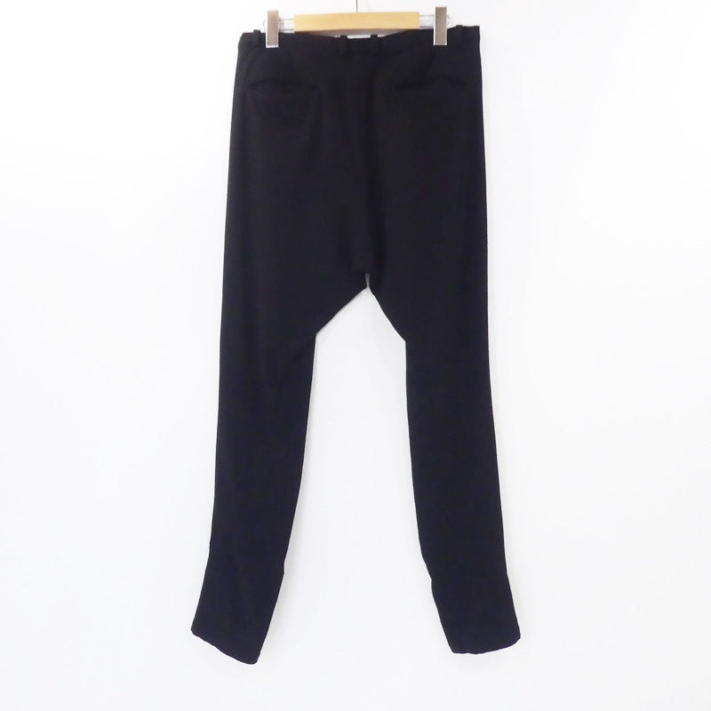 【中古】 CURVE LENGTH PANT パンツ 15012-01-08 ブラック サイズ:44