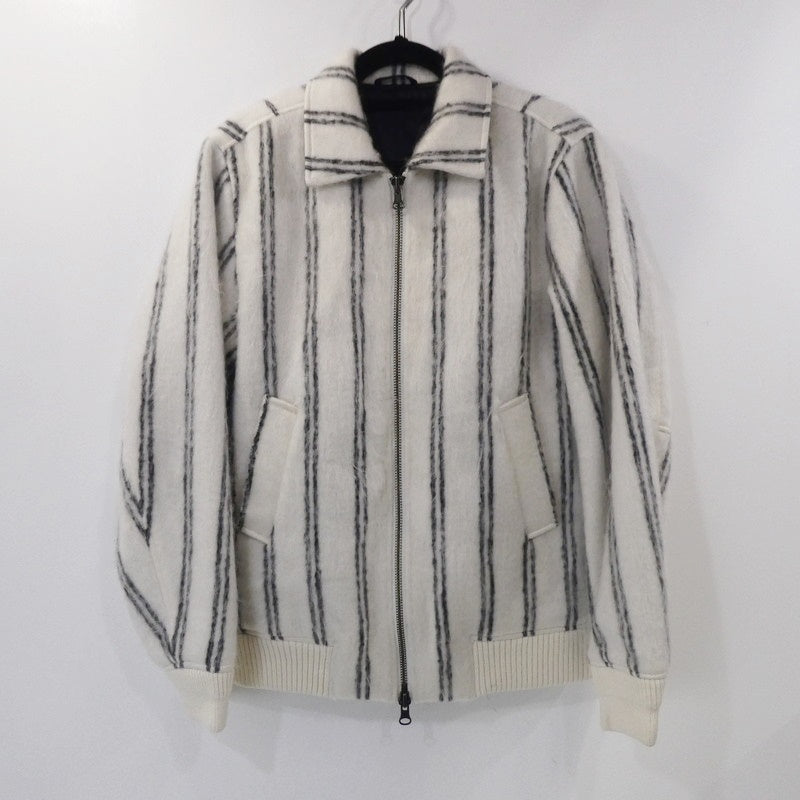 【中古】SATURDAYS NYC | サタデーズ サタデイズ Goose Bomber ブルゾン ホワイト サイズ:M