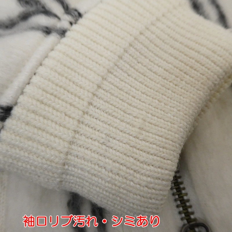 【中古】SATURDAYS NYC | サタデーズ サタデイズ Goose Bomber ブルゾン ホワイト サイズ:M