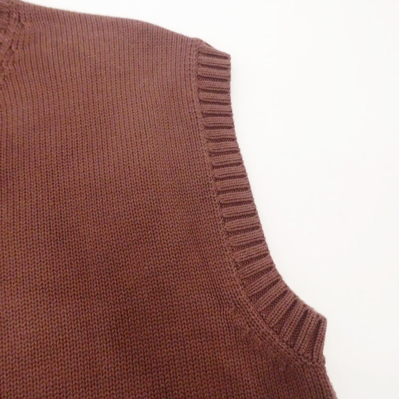 【中古】BATONER | バトナー OPEN-ENDYARN VEST ベスト BN-22SM-008 サイズ:3