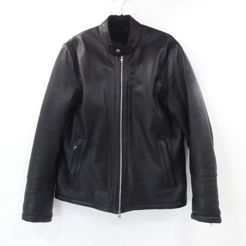 【中古】 レザー RLWJ008 ブラック サイズ:XL