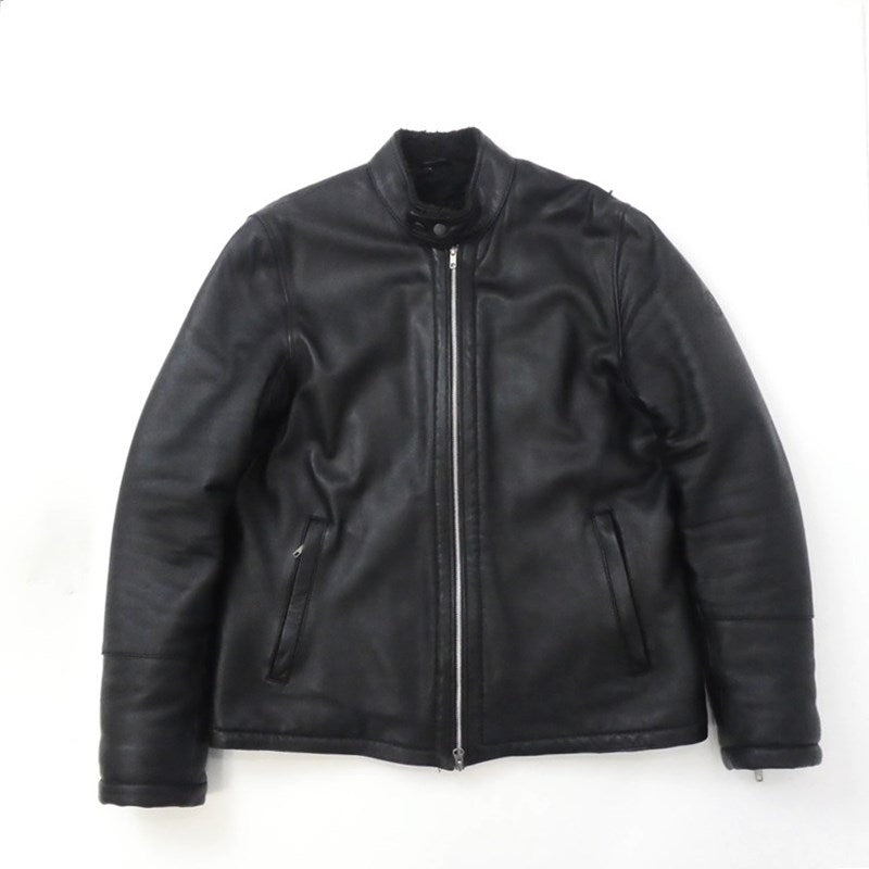 【中古】 レザー RLWJ008 ブラック サイズ:XL