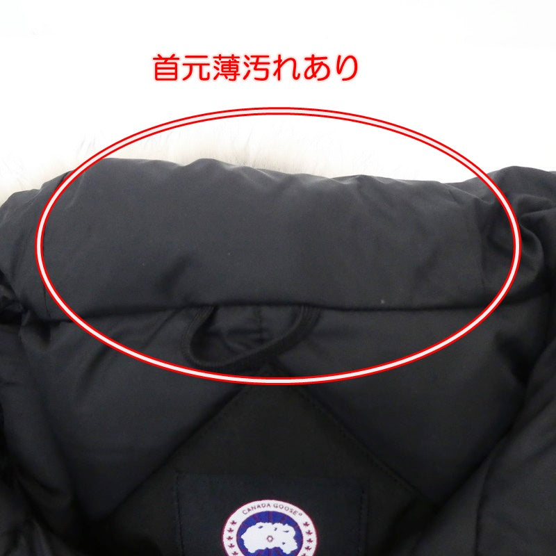 【中古】CANADA GOOSE | カナダグース LANGFORD PARKA FUSION FIT ダウンジャケット 2062MA ブラック サイズ:S