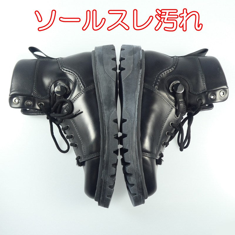 【中古】MONCLER | モンクレール ブーツ 約25.5cm ブラック
