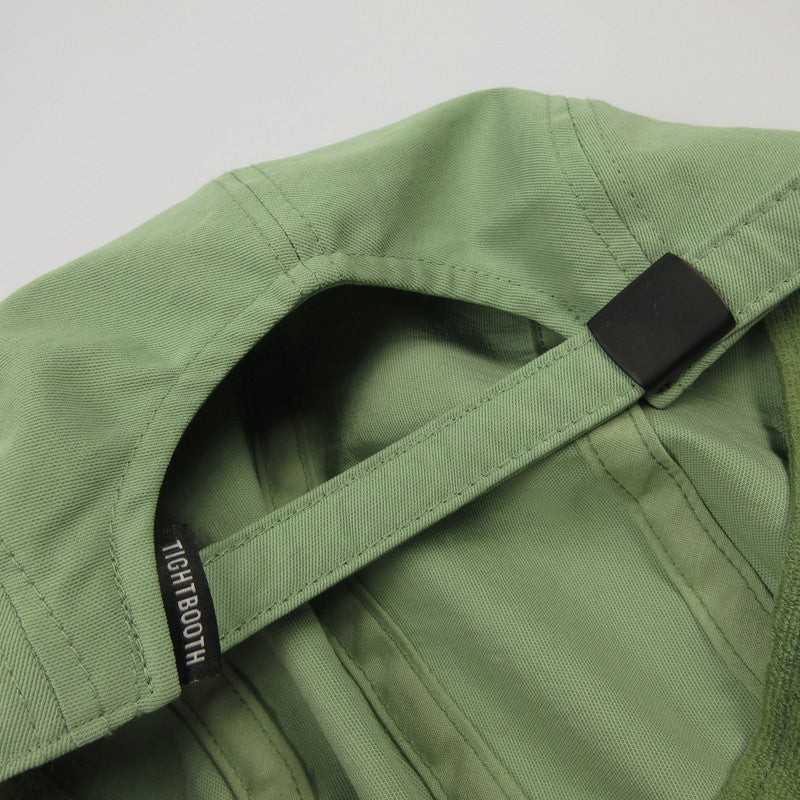 【中古】TIGHTBOOTH PRODUCTION | タイトブースプロダクション SHELLDRA CAMP CAP キャップ SU21-H01 グリーン