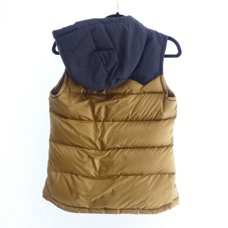 【中古】patagonia | パタゴニア BIVY HOODED VEST ダウンベスト 27747 ブラウン サイズ:XS