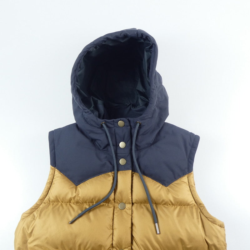 【中古】patagonia | パタゴニア BIVY HOODED VEST ダウンベスト 27747 ブラウン サイズ:XS