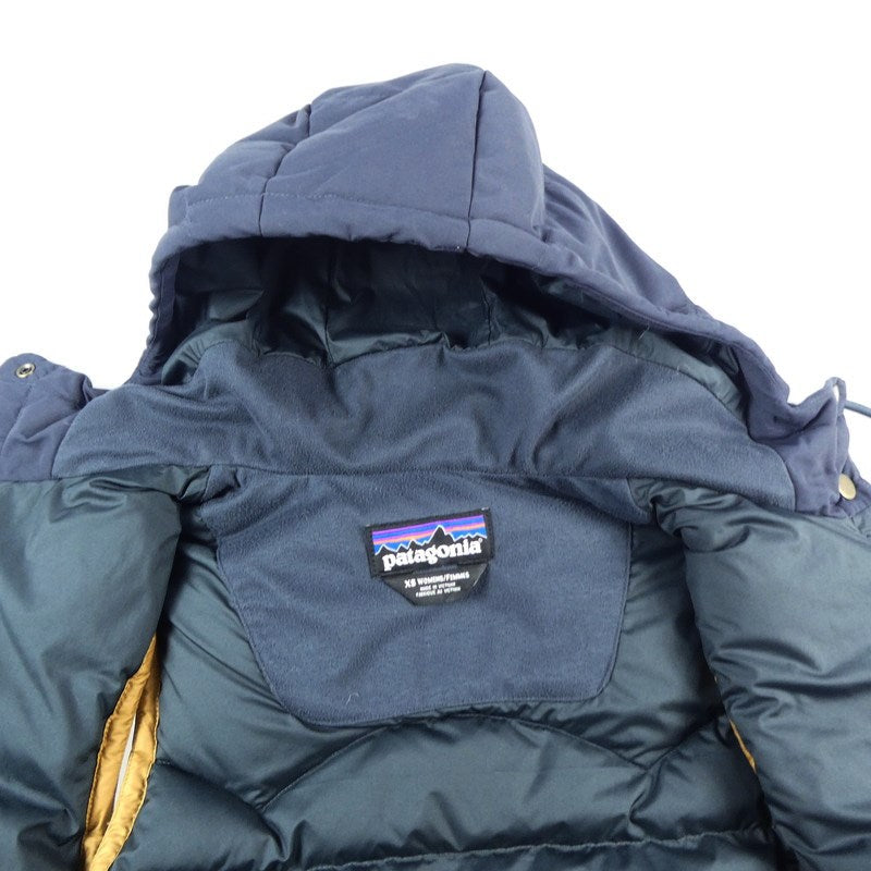 【中古】patagonia | パタゴニア BIVY HOODED VEST ダウンベスト 27747 ブラウン サイズ:XS