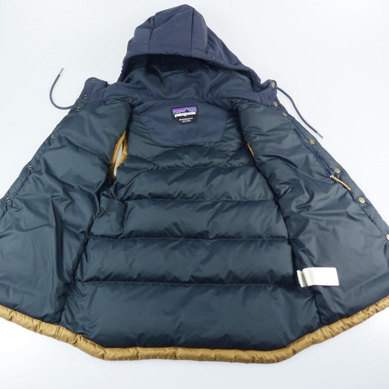 【中古】patagonia | パタゴニア BIVY HOODED VEST ダウンベスト 27747 ブラウン サイズ:XS