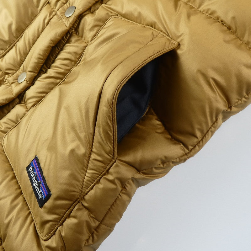 【中古】patagonia | パタゴニア BIVY HOODED VEST ダウンベスト 27747 ブラウン サイズ:XS