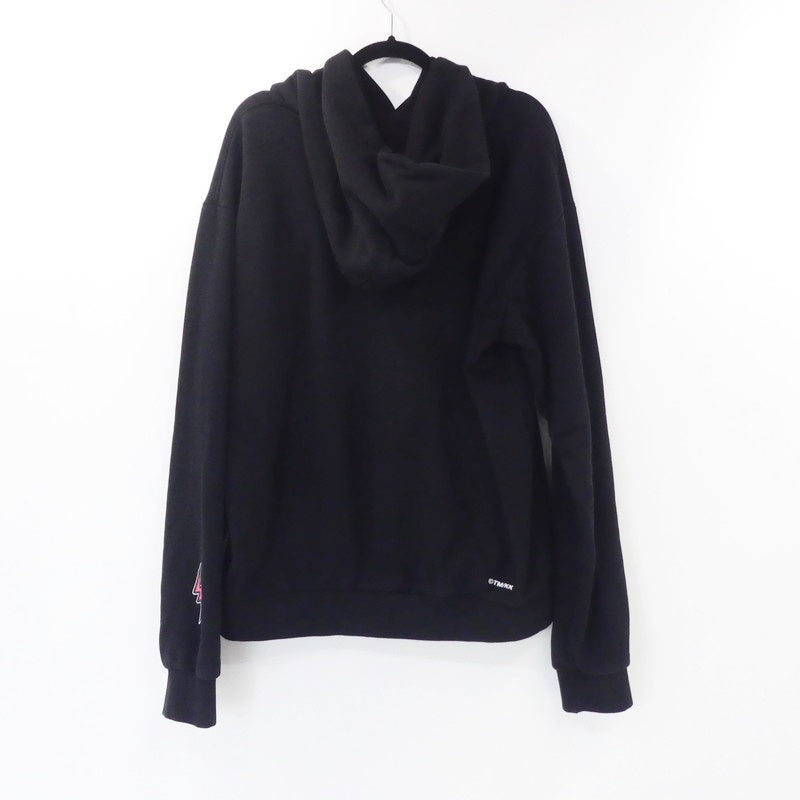 【中古】J BALVIN | ジェイバルヴィン MORADO LARGE FLOWER HOODIE パーカー ブラック サイズ:L