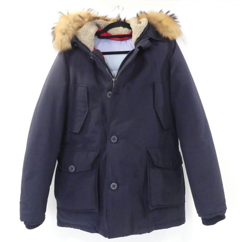 【中古】FREEDOMDAY | フリーダムデイ NEW CAMPIGLIO ダウンジャケット ネイビー サイズ:XS