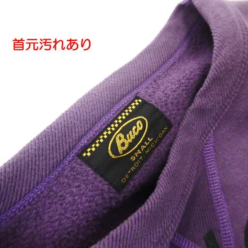 【中古】BUCO(REAL McCOY'S) | ブコ FLYING WHEEL スウェット パープル サイズ:S