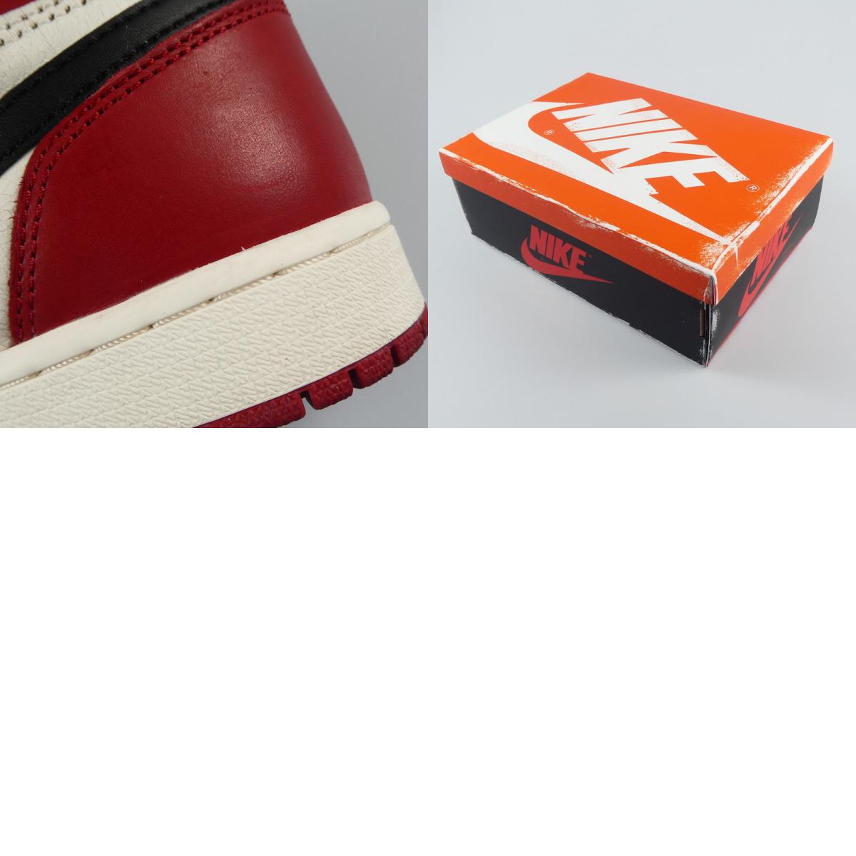 【中古】NIKE | ナイキ AIR JORDAN 1 RETRO Chicago スニーカー DZ5485-612 25.5cm