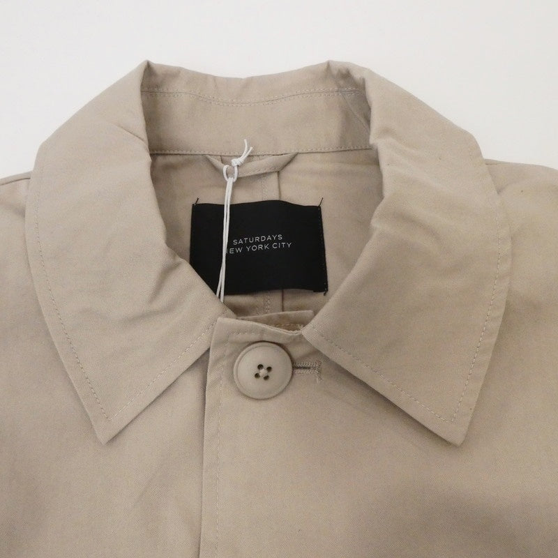 【中古】SATURDAYS NYC | サタデーズ サタデイズ CLYDE TRENCH COAT トレンチコート BBO13000 ベージュ サイズ:XS