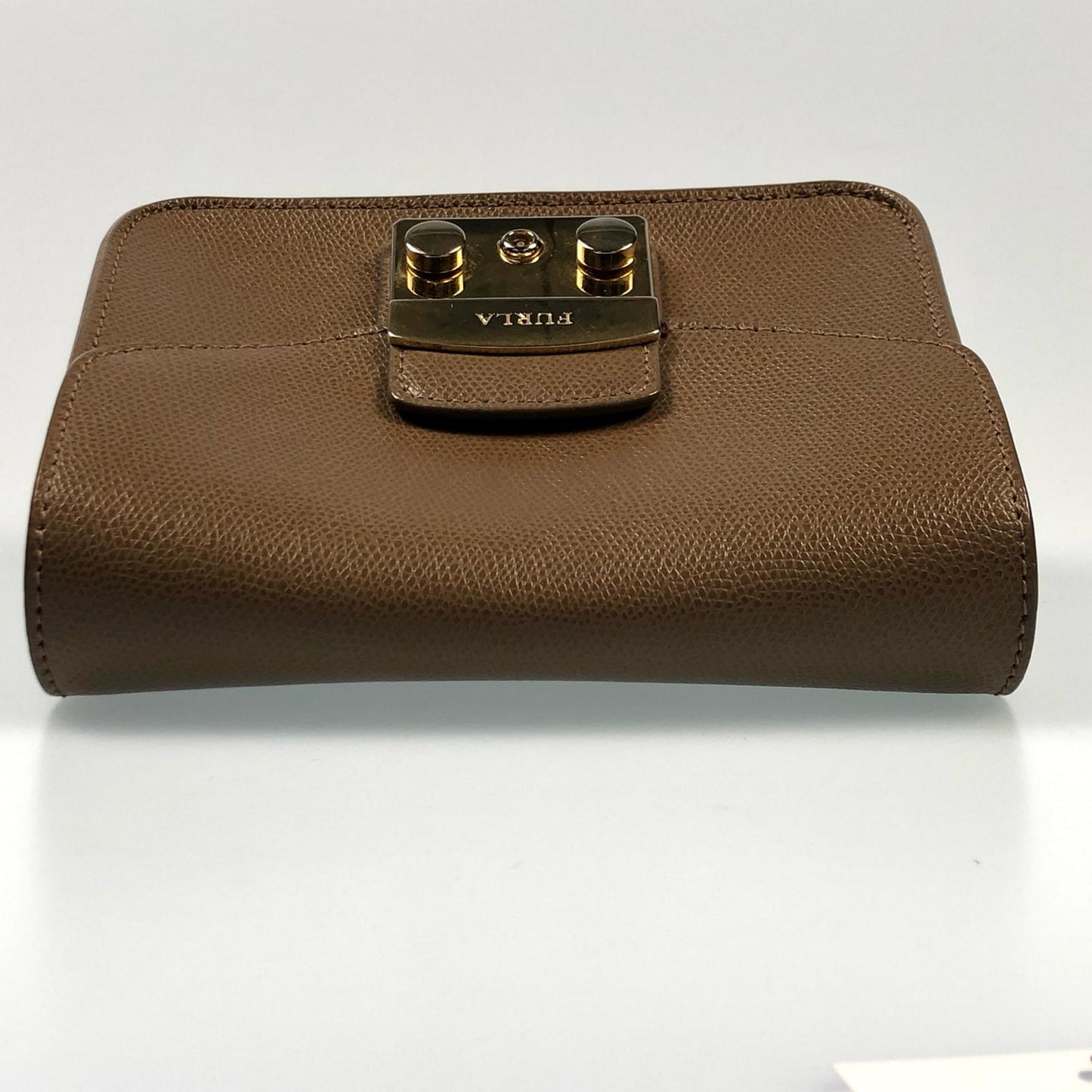 【中古】Furla | フルラ METROPOLIS MINI CROSSBODY ショルダーバッグ 00820671 ブラウン