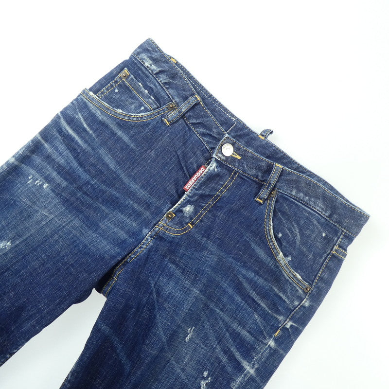 【中古】DSQUARED2 | ディースクエアード HOCKNEY JEAN デニムパンツ S72LB0123 2018S/S ネイビー サイズ:38