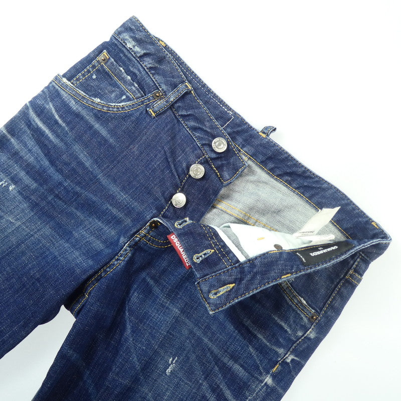 【中古】DSQUARED2 | ディースクエアード HOCKNEY JEAN デニムパンツ S72LB0123 2018S/S ネイビー サイズ:38