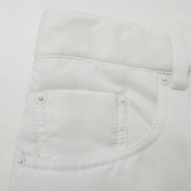 【中古】MM6(Maison Margiela) | エムエムシックスメゾンマルジェラ PADDED PANTS パンツ S62LB0016 ホワイト サイズ:38