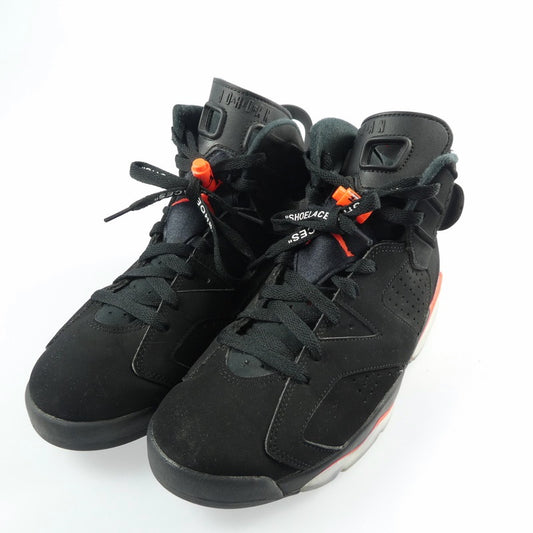 【中古】NIKE | ナイキ AIR JORDAN 6 RETRO OG スニーカー 384664-060 27.5cm ブラック