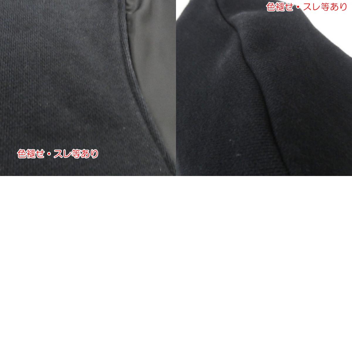 【中古】 BOMBER SLEEVE CREW スウェット ブラック サイズ:L