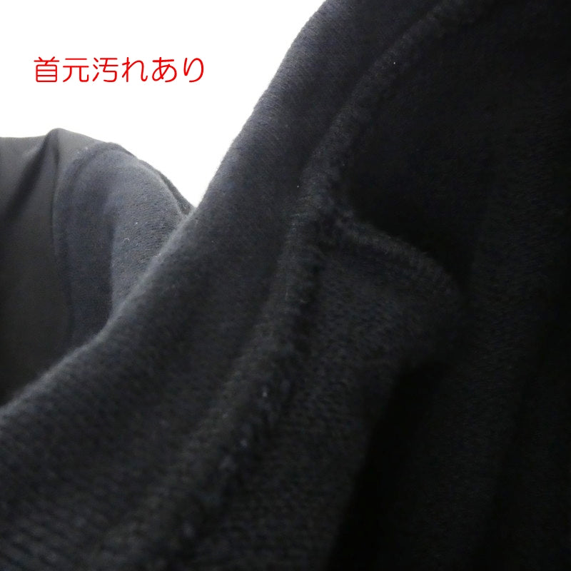 【中古】 BOMBER SLEEVE CREW スウェット ブラック サイズ:L