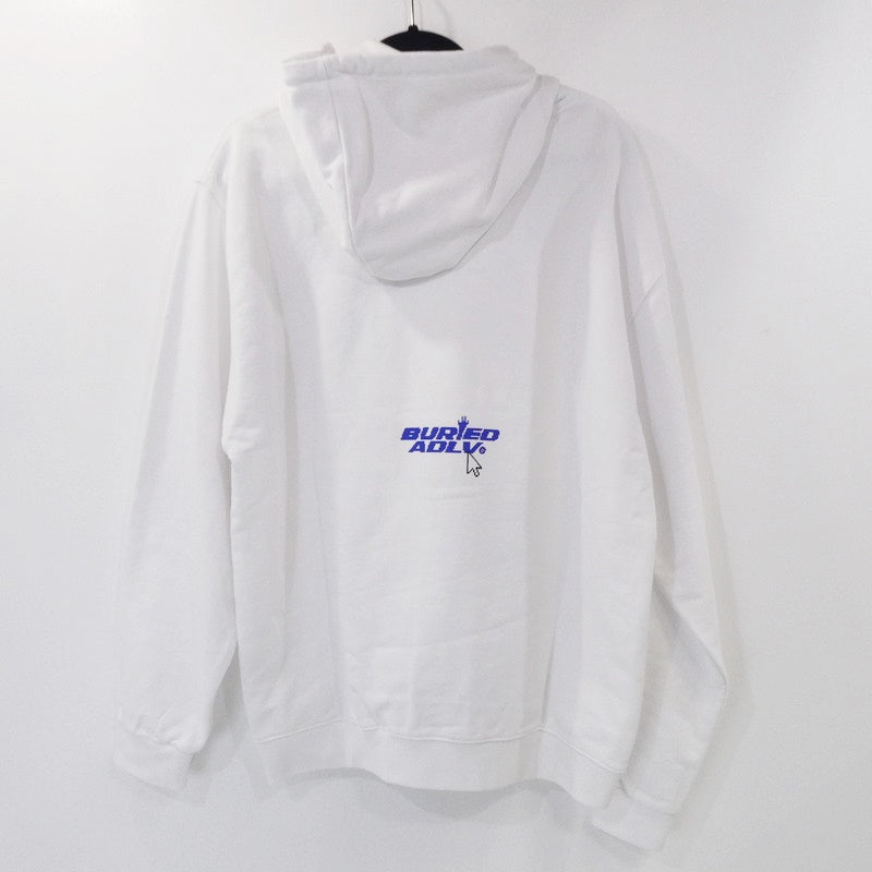 【中古】 HOODIE VR GAMER パーカー ホワイト サイズ:2