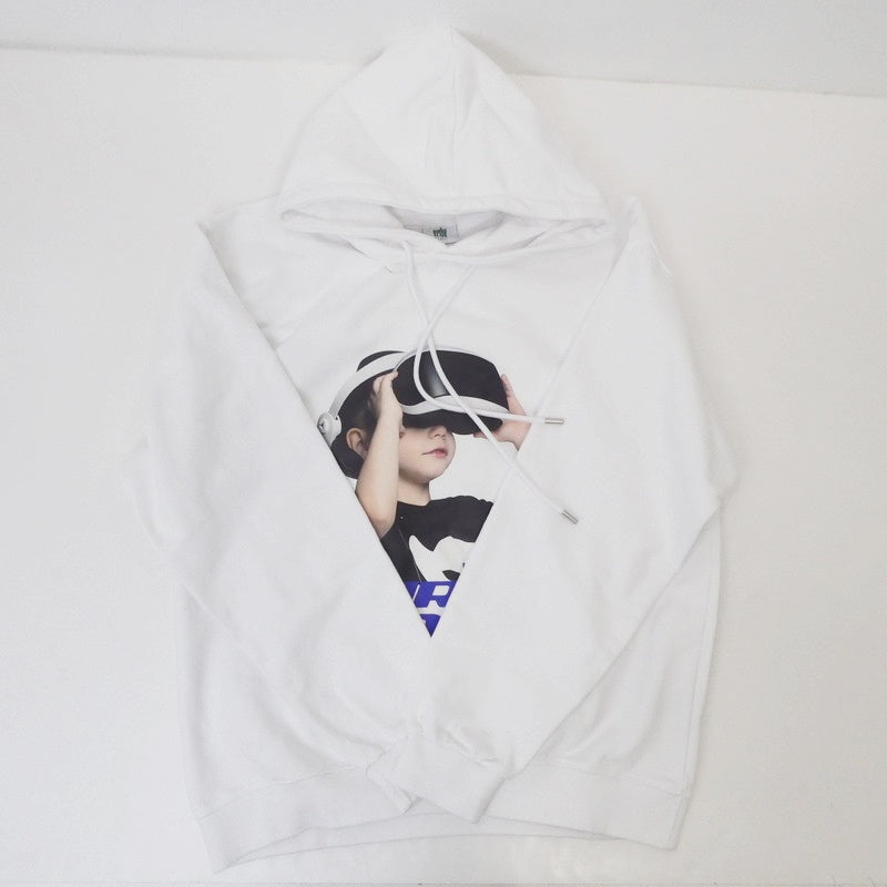【中古】 HOODIE VR GAMER パーカー ホワイト サイズ:2