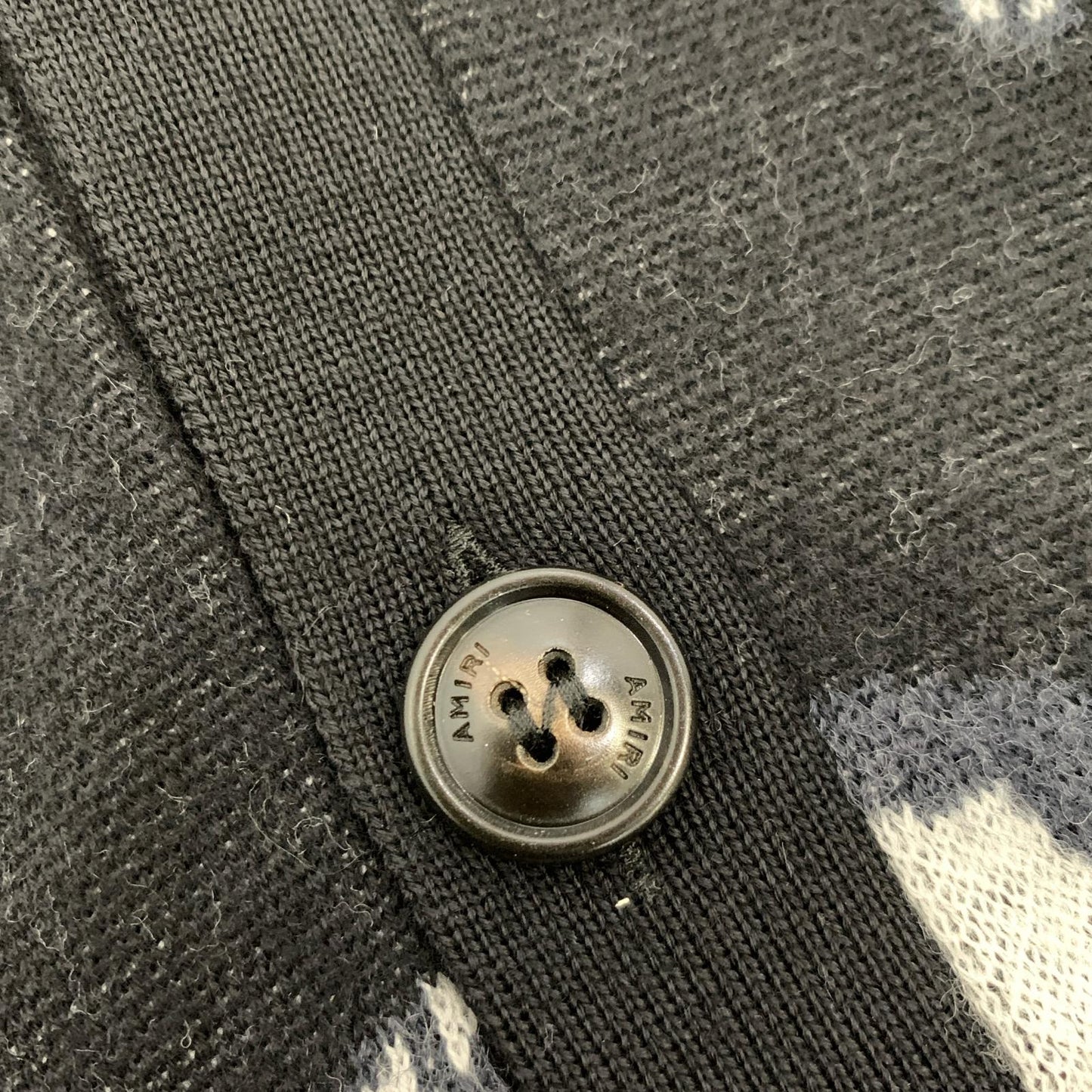 【中古】AMIRI | アミリ WES LANG REPEAT SKULL CARDIGAN カーディガン AW22MKC009 国内正規品 2022S/S ブラック サイズ:M