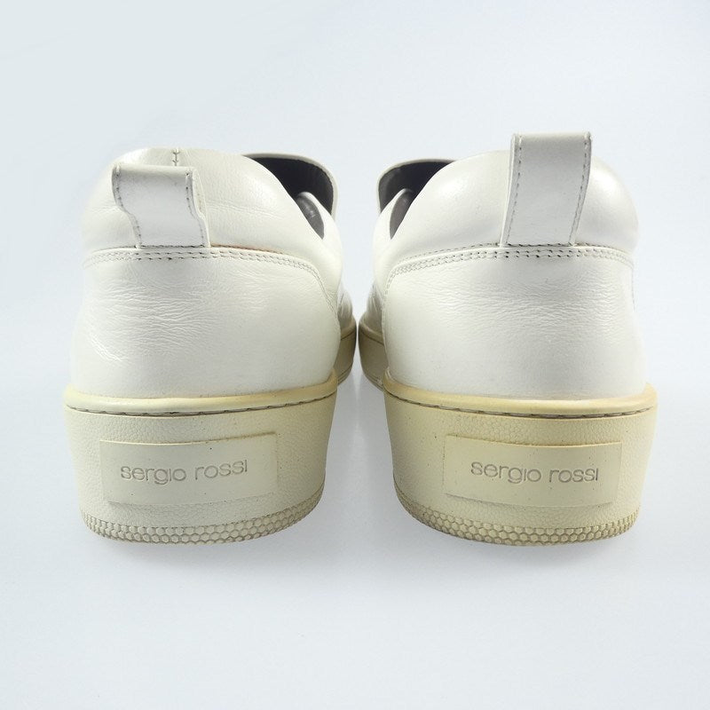【中古】Sergiorossi | セルジオロッシ sr1 Addict スニーカー 約27cm ホワイト