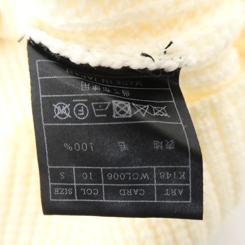 【中古】AKM | エイケイエム HEAVY WAFFLE CREW WHITE ニット K148 ベージュ サイズ:S