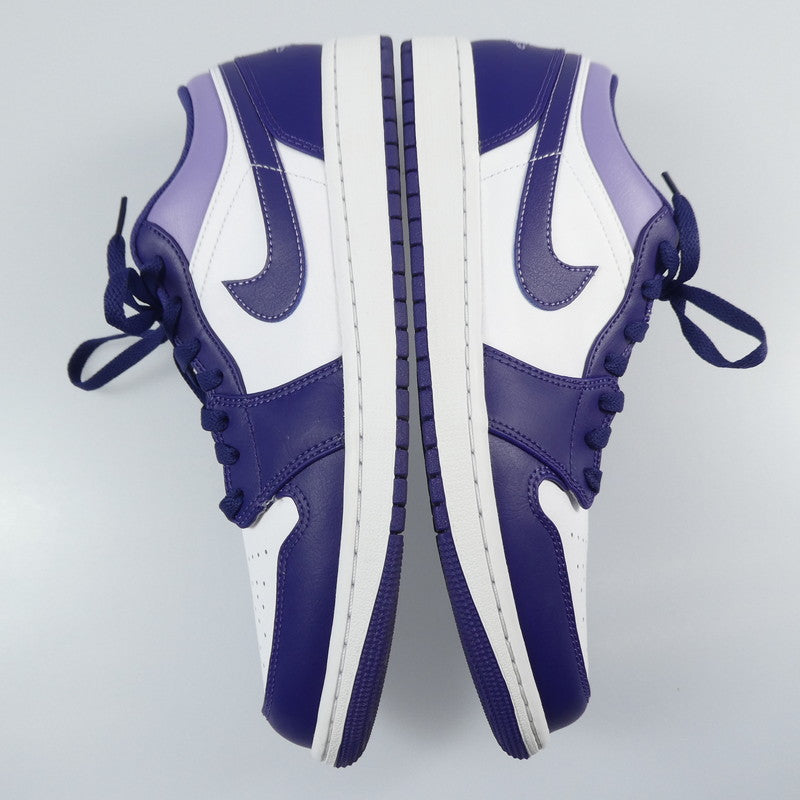 【中古】NIKE | ナイキ AIR JORDAN 1 LOW SKY J PURPLE スニーカー 553558-515 29.0cm パープル